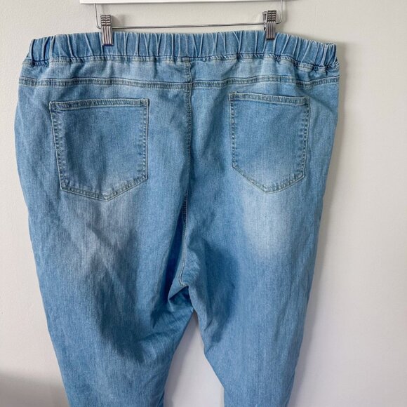 Hayden Lightwash Distressed Jeans - Picture 10 of 10